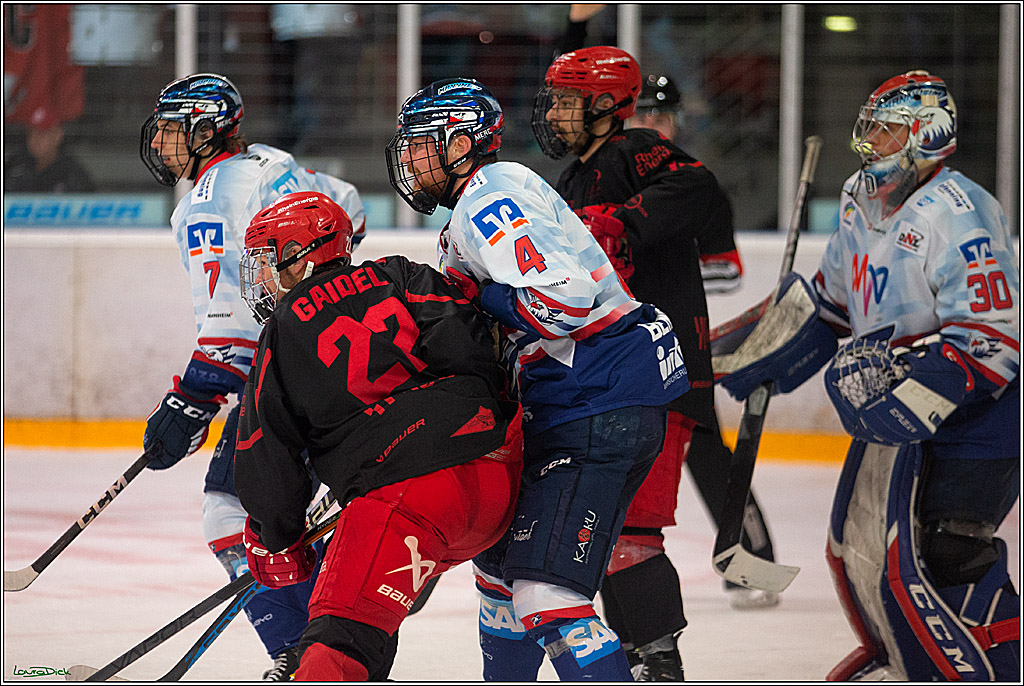 PENNY DEL; Junghaie U20-Jungadler Mannheim ; Koeln, 26.03.2023